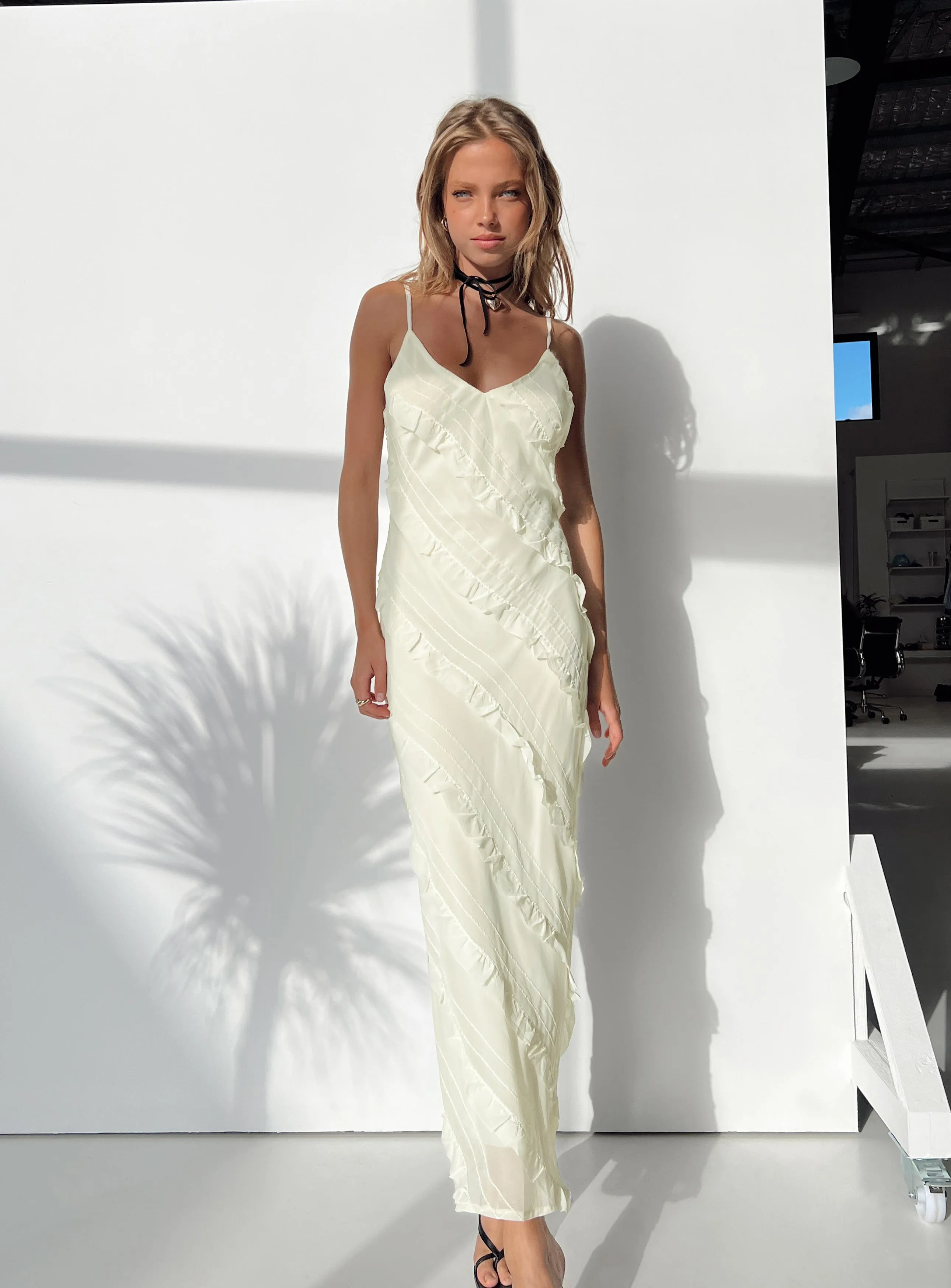 Ocean Blue Stunning beach maxi dress Lars Maxi Dress Yellow