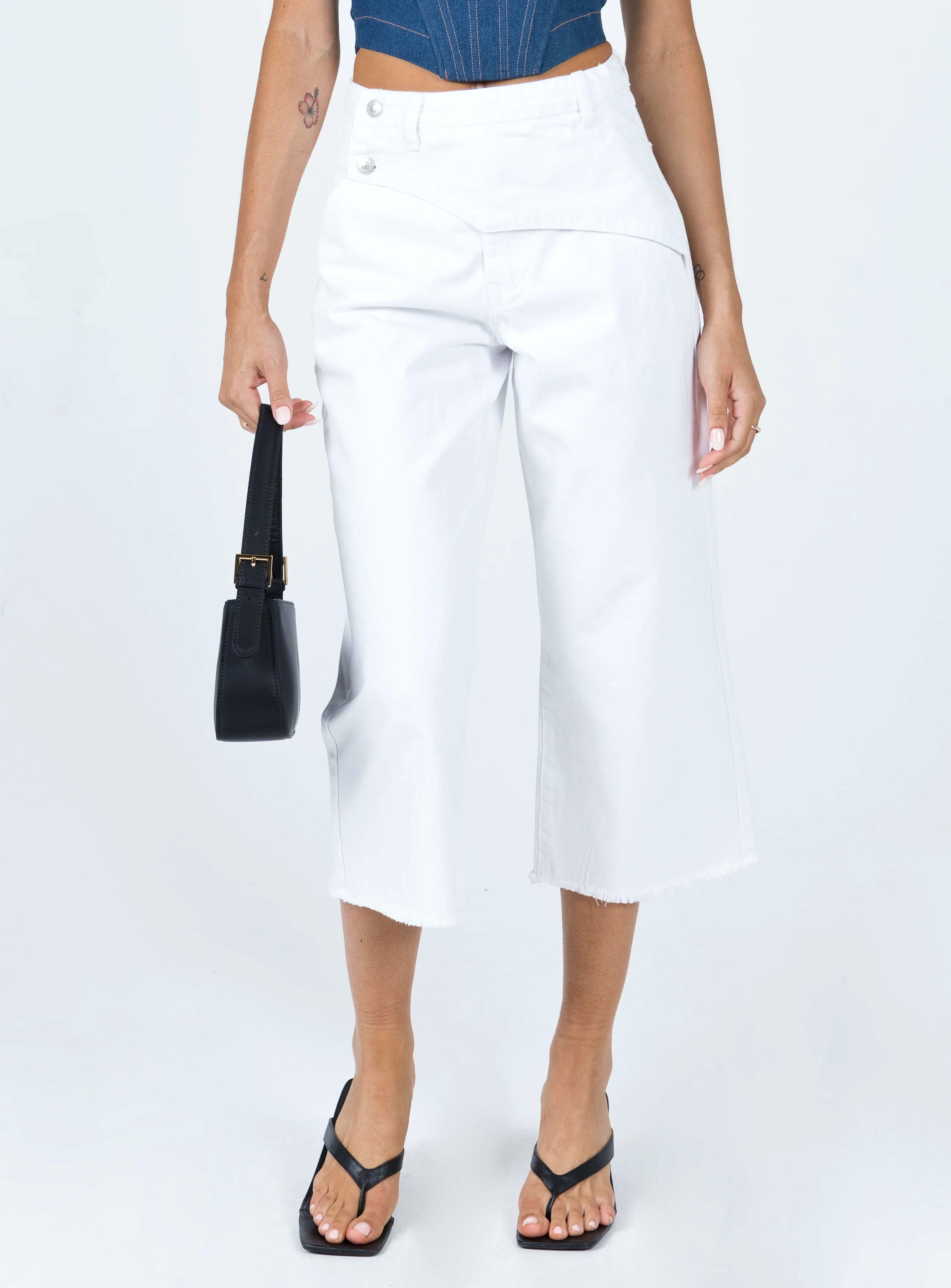 Artist Vibe Smooth Berlin 90's Denim Jeans White