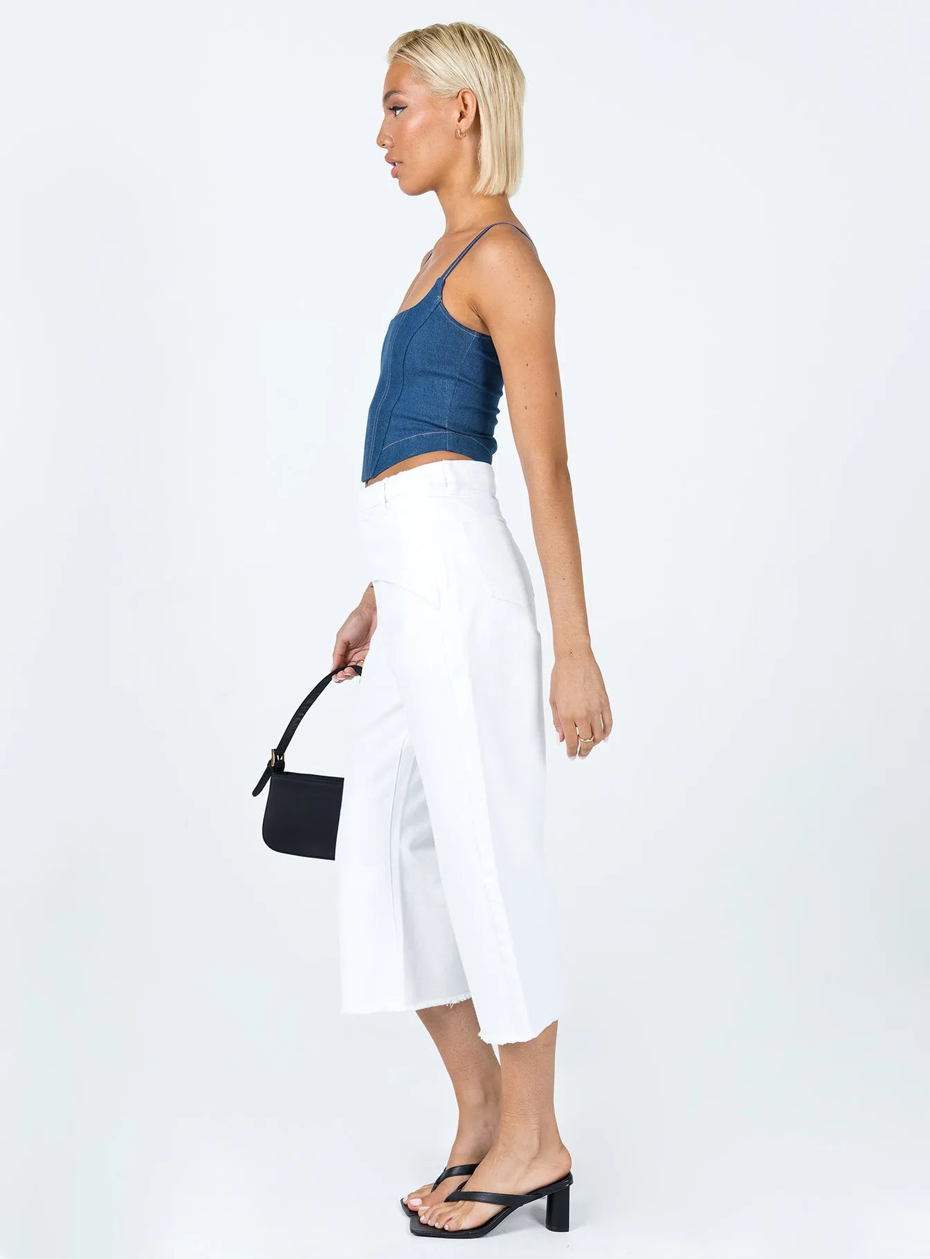 Berlin 90's Denim Jeans White Mood Fit