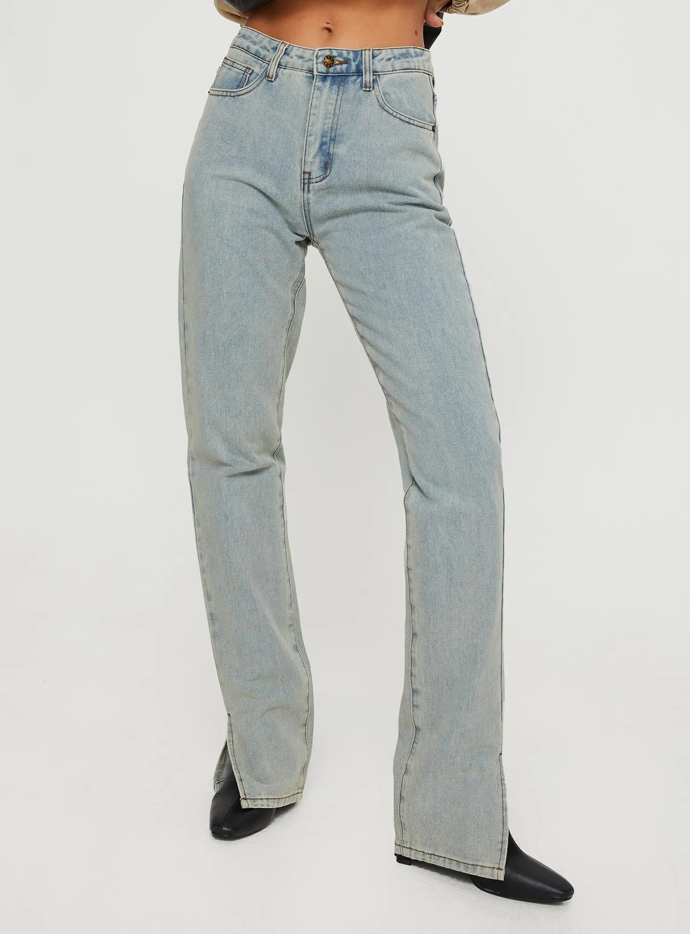 Color Lock Technology Crawford Jeans Light Wash