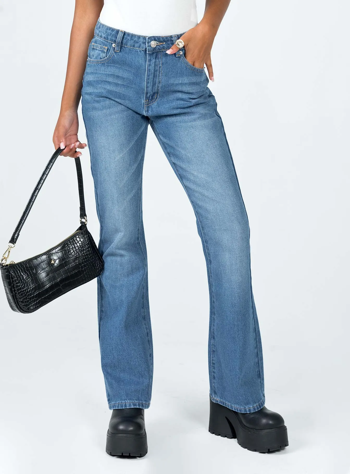 Interlaken Denim Jeans Basic Fashion