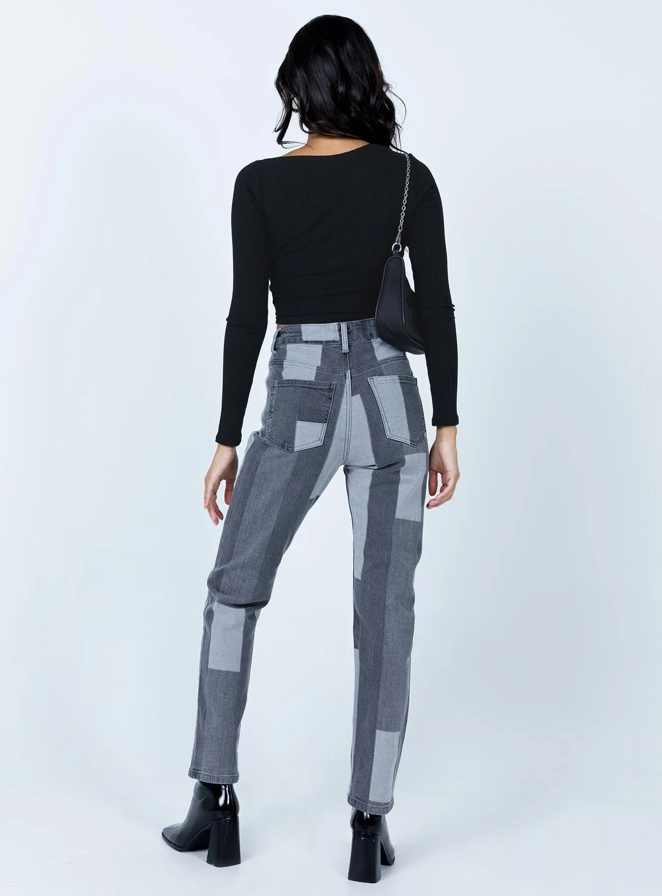 Zahra Denim Jeans Black Daily Choice