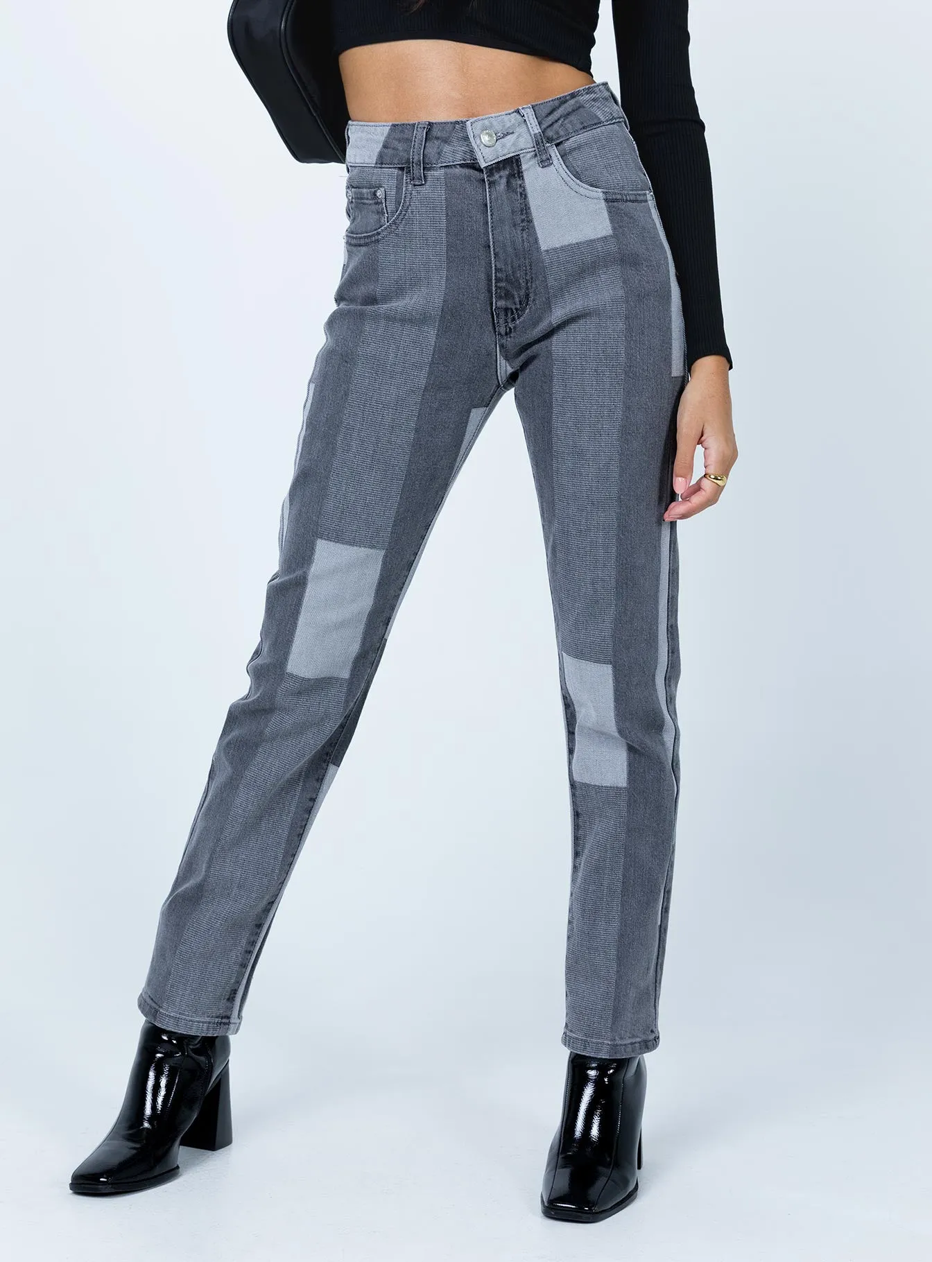 Smart Basic Zahra Denim Jeans Black