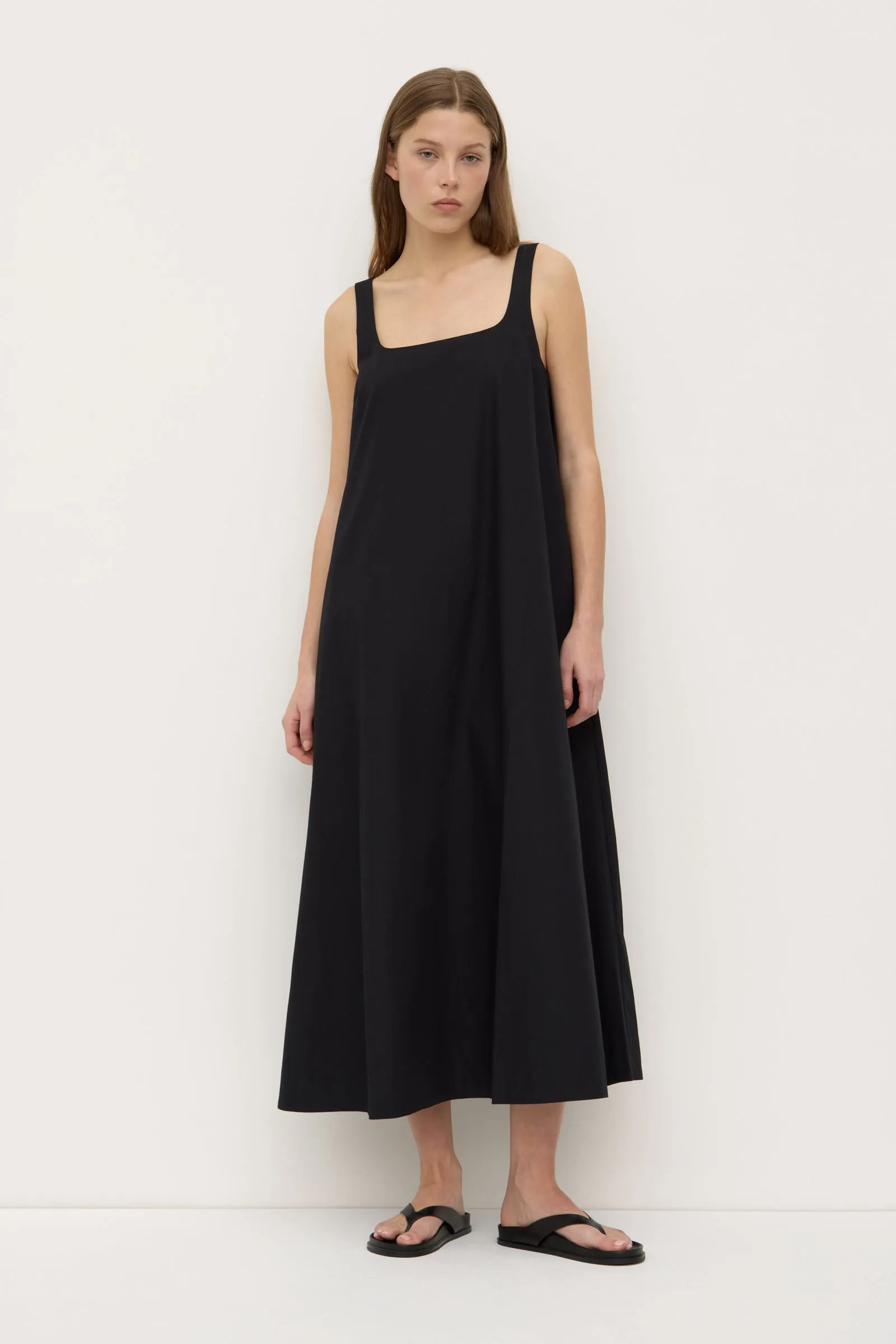 Stretchable Fabric Becca Maxi Dress