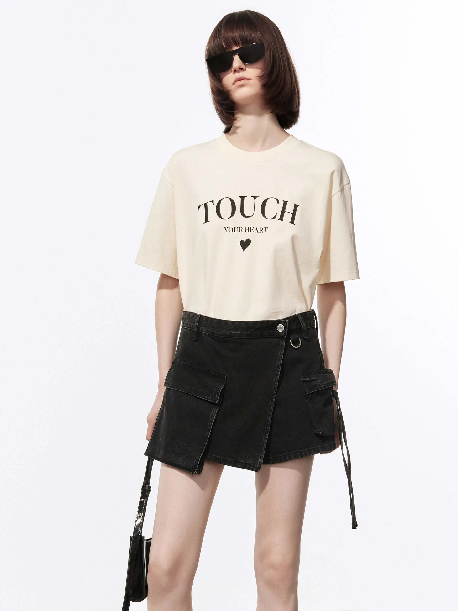 Everyday Fit Sweetheart Print Cotton T-Shirt