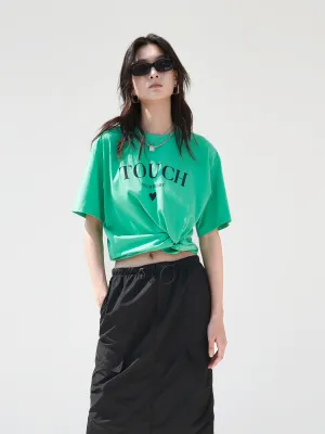 Sweetheart Print Cotton T-Shirt Stylish and Comfortable