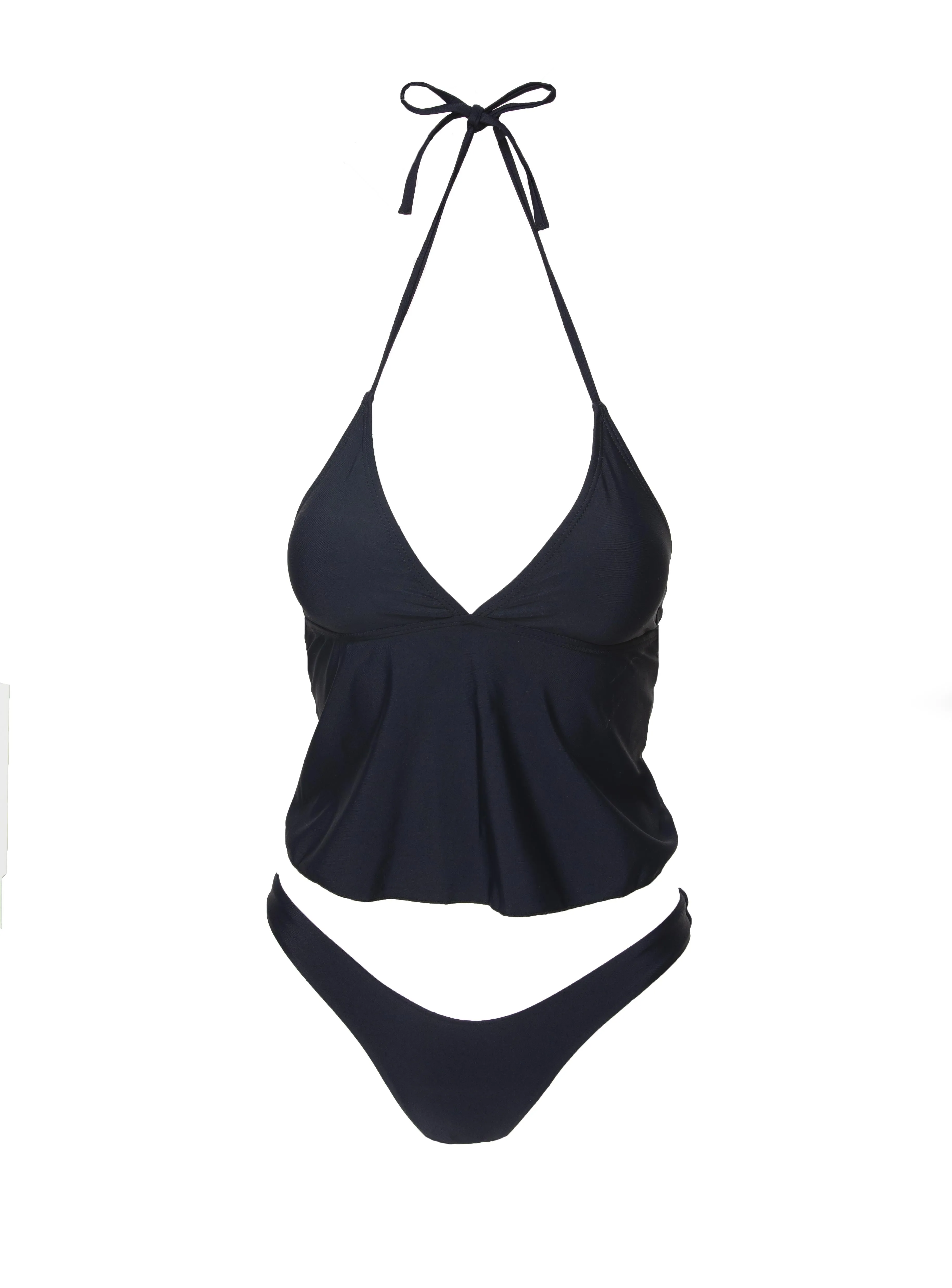 Cool Touch Fabric Quick Recovery Fabric Alice Bikini Bottoms Black