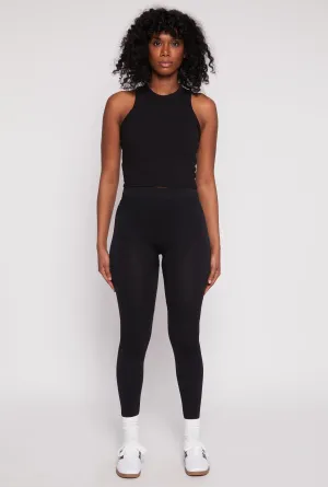 Seamless High Waisted Leggings City Walk Minimalist Style Body Shaping Travel Enthusiast