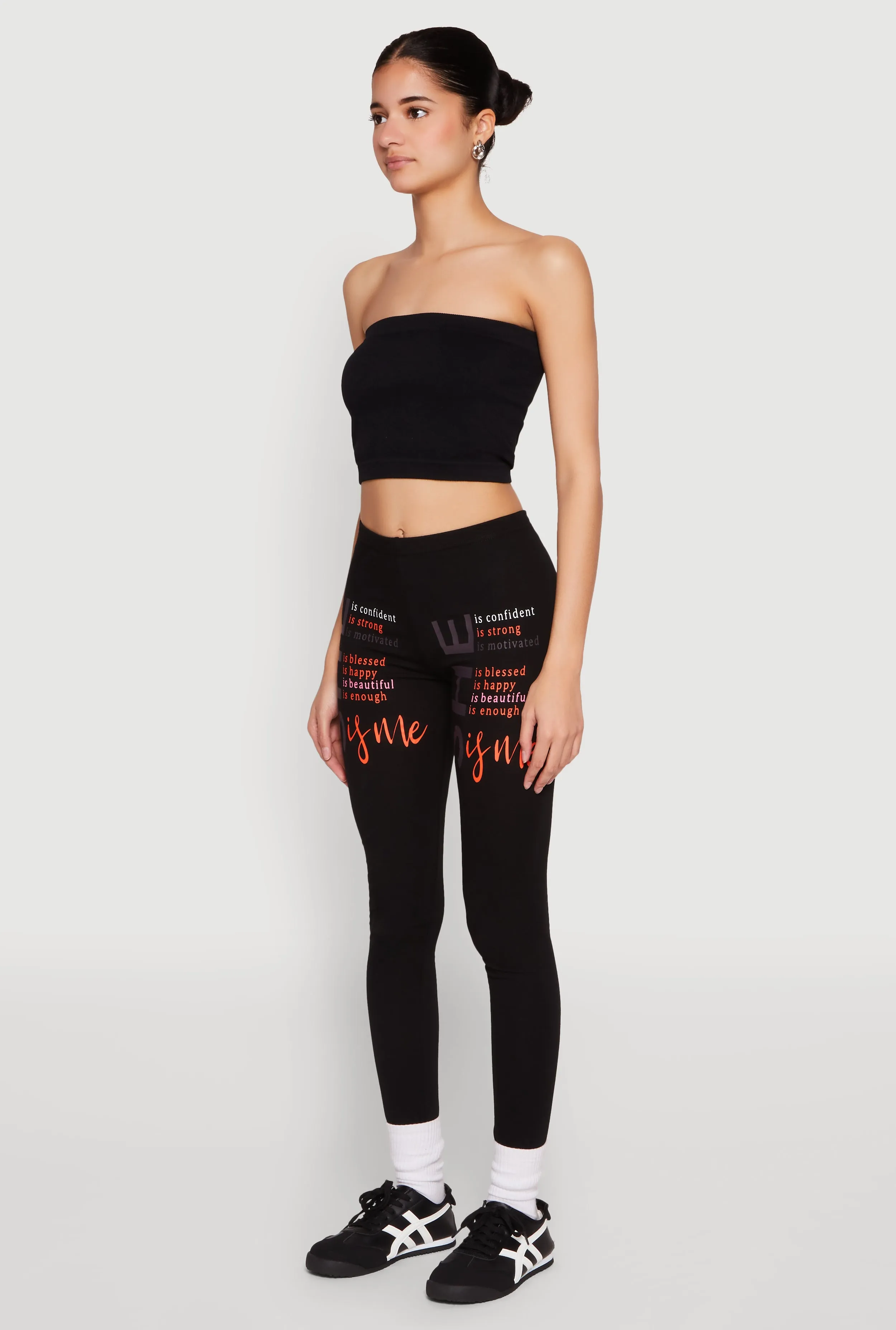 Outdoor Lover Thermal Warm She Is Me Graphic Leggings