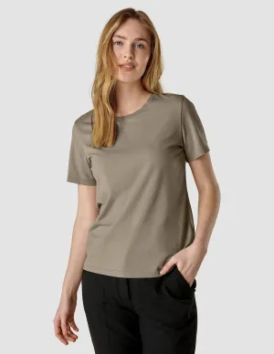 AdjustableWaistband Supima T-shirt Latte