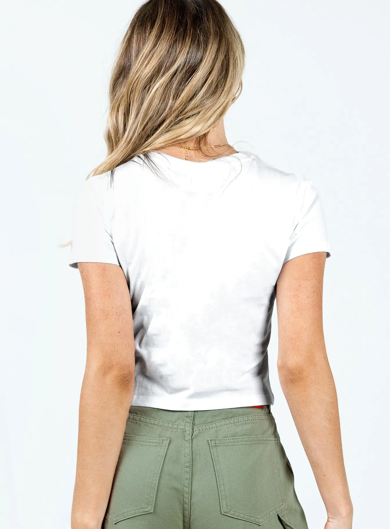 Italy Love Tee Ivory LightweightBlend