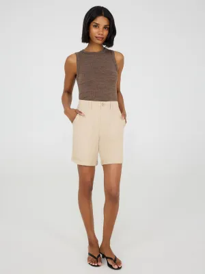 Sleeveless Ribbed Tank Top Holiday Ease