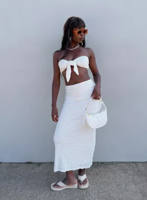 Matilda Maxi Set White Bold Patterns