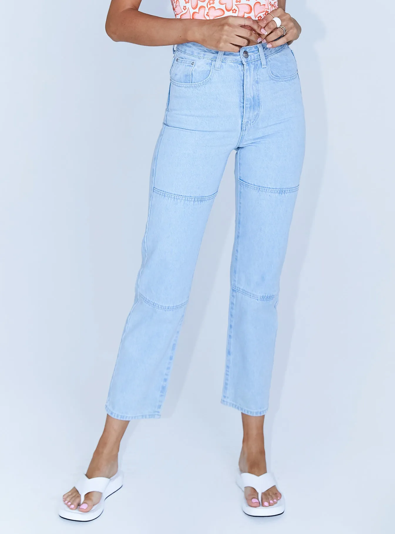 Uptown Jeans Light Wash Denim Lightweight Urban Explorer