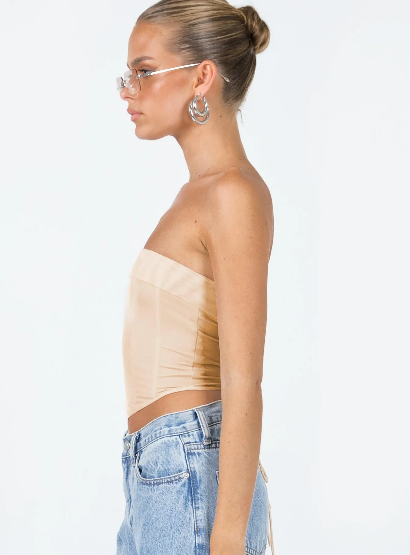Swans Corset Champagne UVProtection Coating