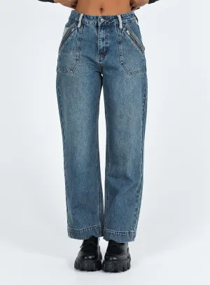 Nataly Jeans Dark Wash Denim Weekend Warrior Smooth