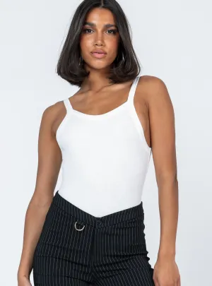 Modern Athlete Lindsey Bodysuit White