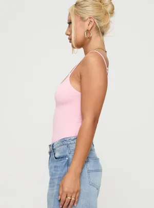 Sweet Life Bodysuit Pink Date Comfy Breathable Natural