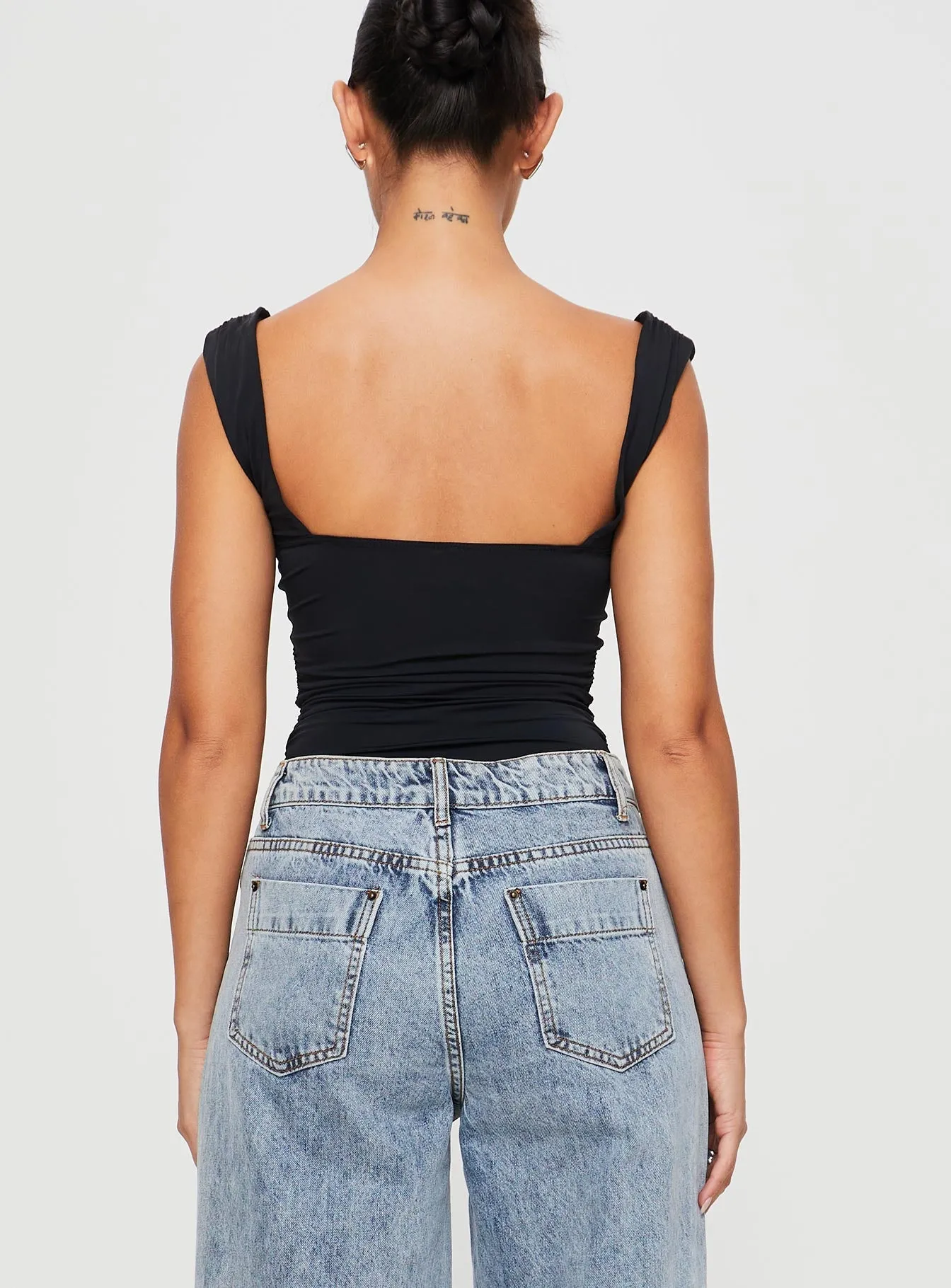 Weller Bodysuit Black Hot Unique