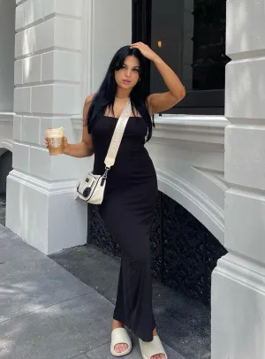 Designed for versatility this maxi dress works for both formal and casual settings Charm Strapless Maxi Dress Black