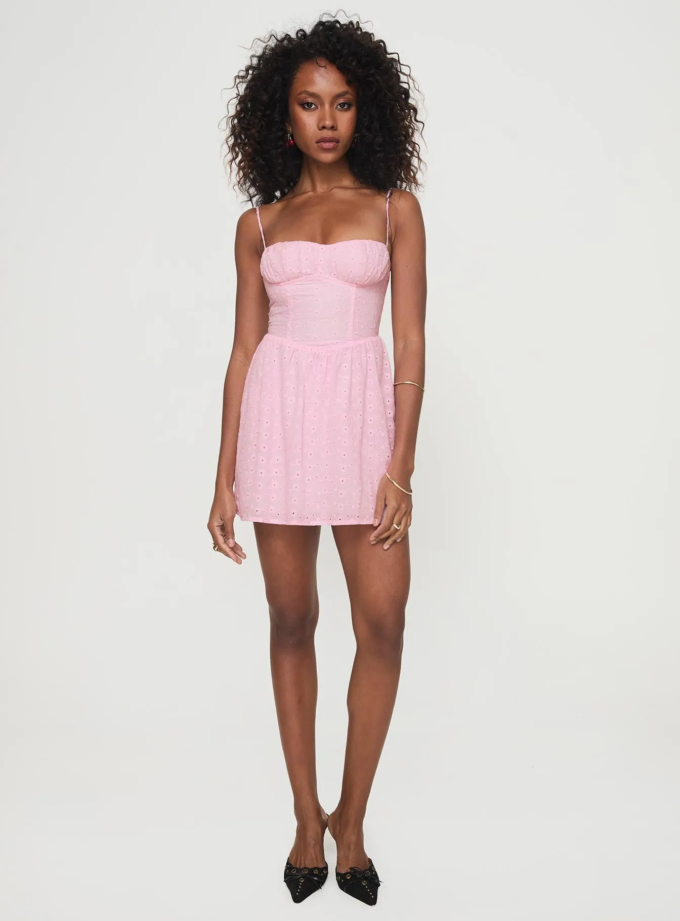 Charming Detail Club Beat Mckilah Mini Dress Pink