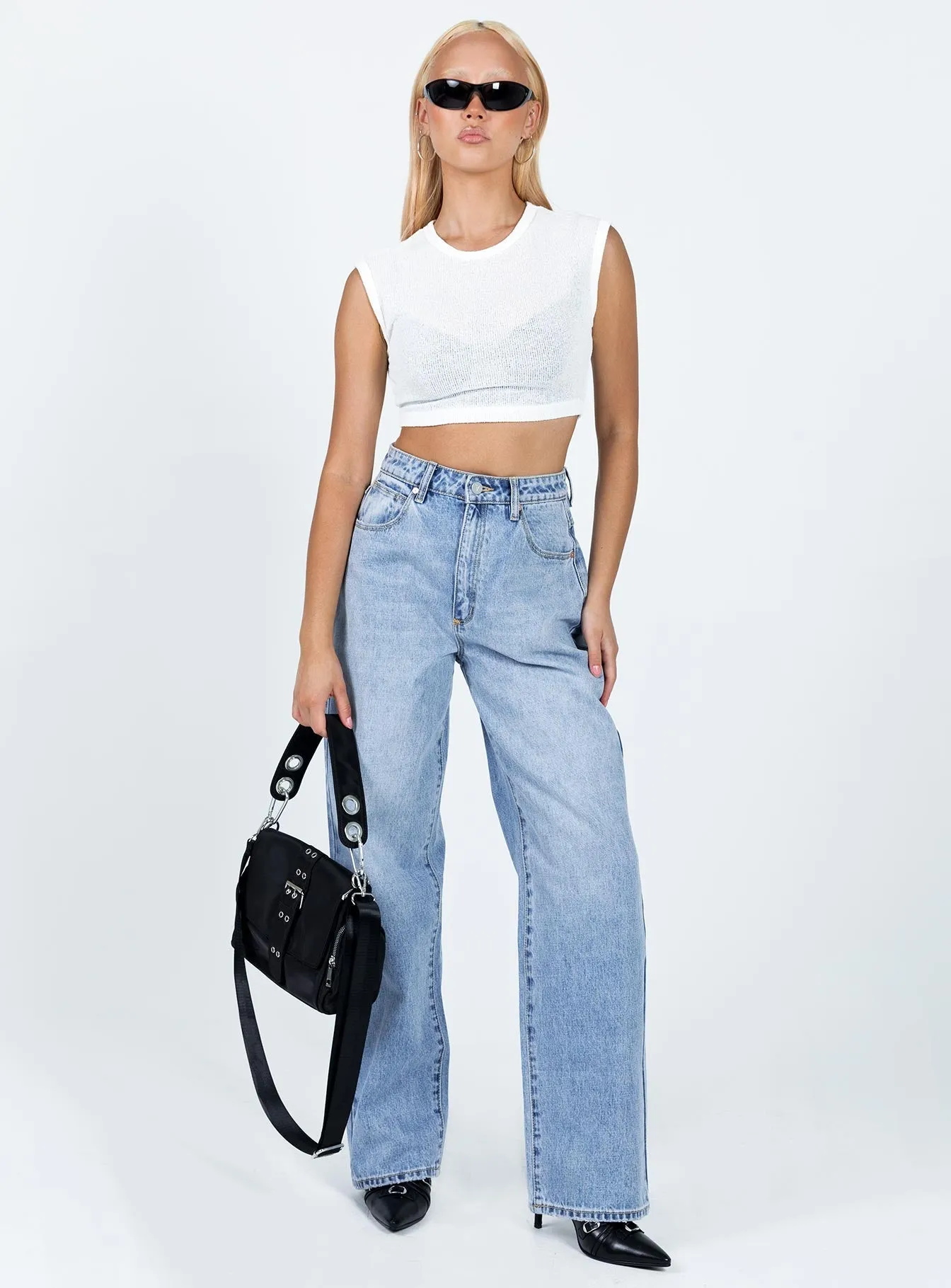 Clean Shape Abrand Carrie Jean Candy Blue