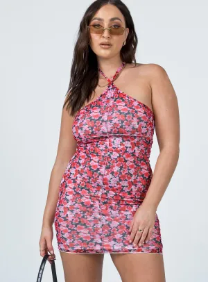 party mode Jay Jay Mini Dress Pink Floral