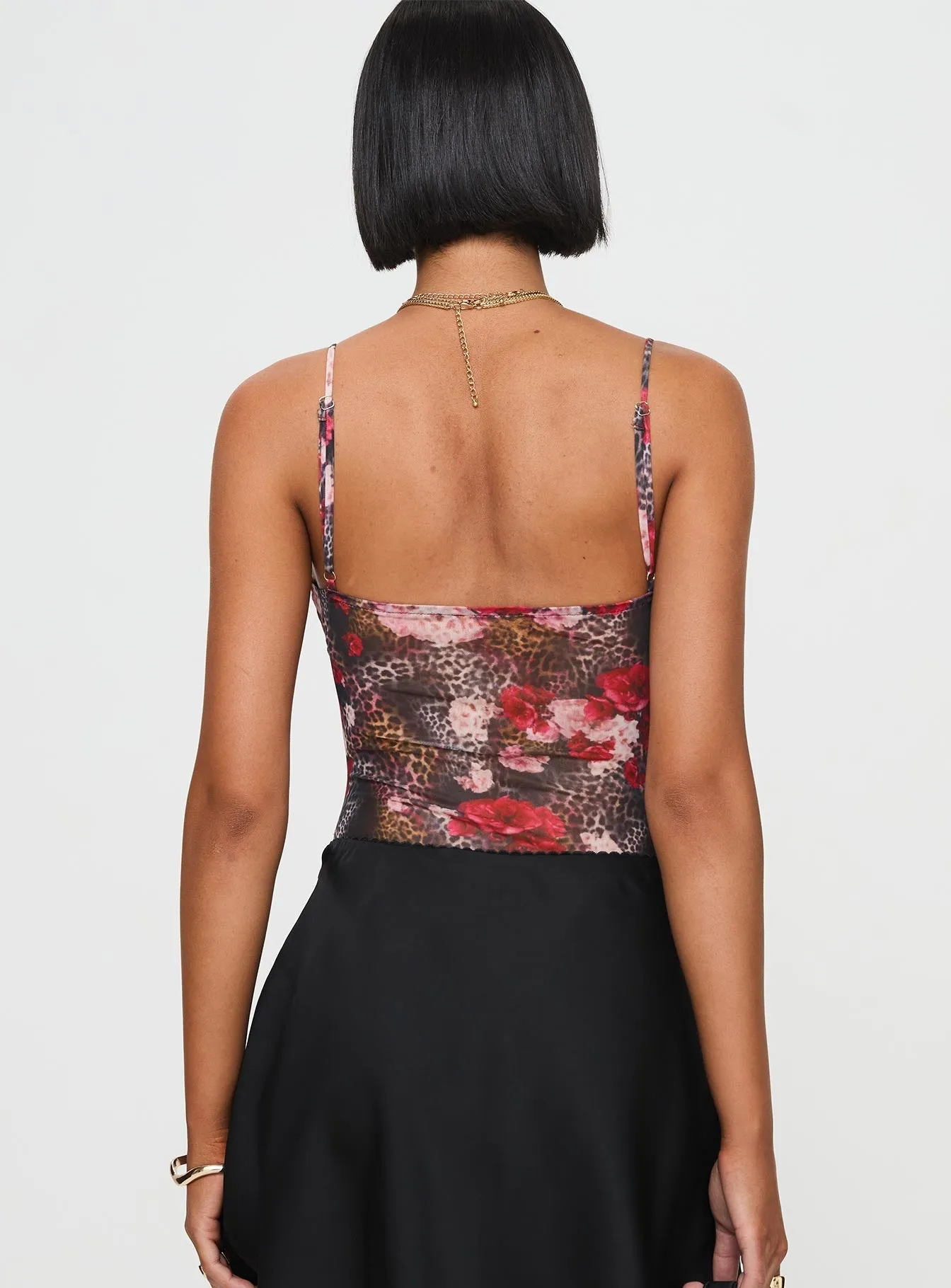 Dahna Bodysuit Multi Smart Outdoor Simple Chic