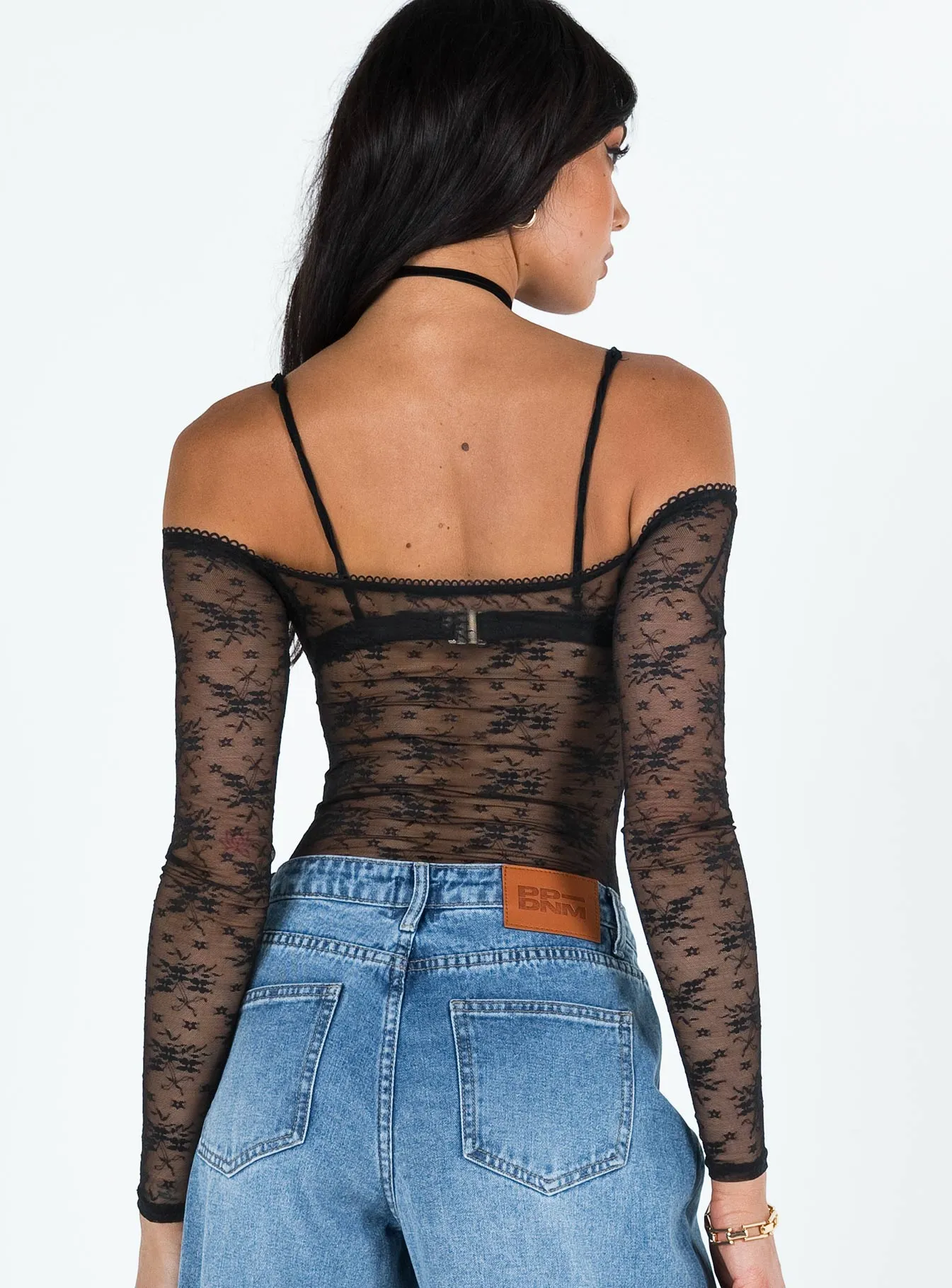Picnic Vivid Mademoiselle Bodysuit Black