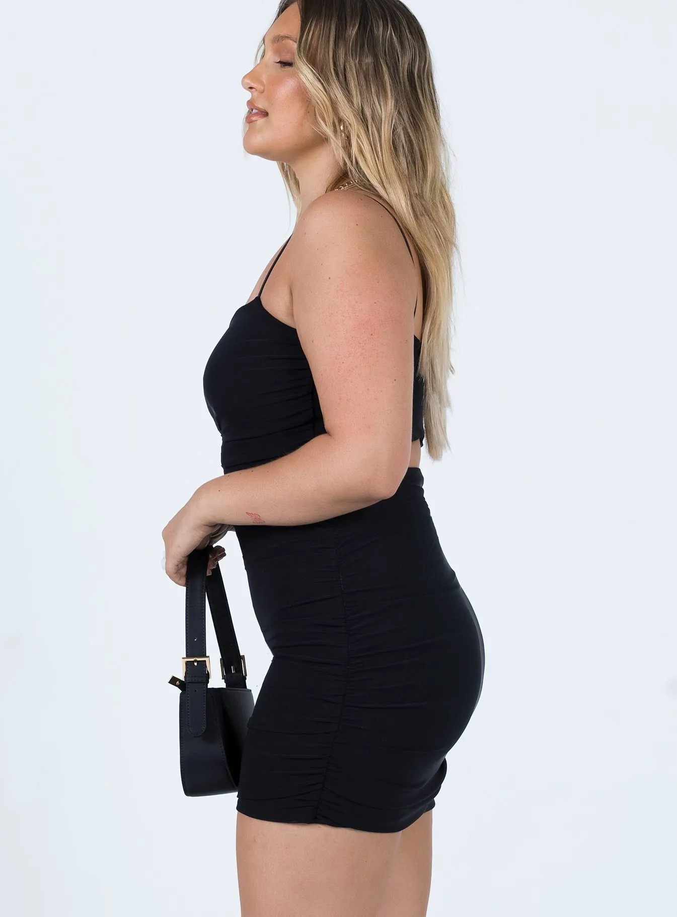 Holloway Wishes Mini Dress Black Hot Warm