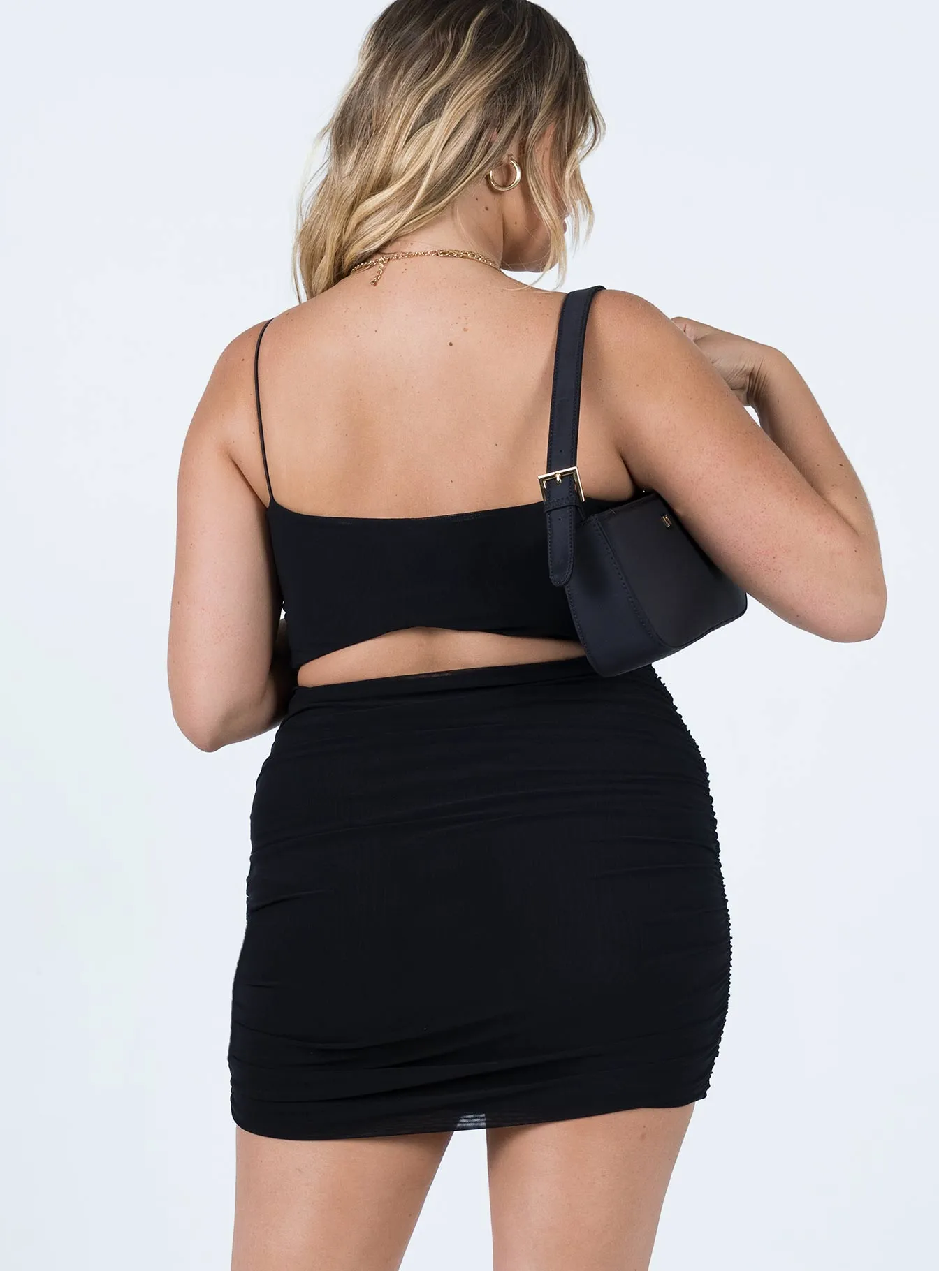 Soft-touch summer dress Holloway Wishes Mini Dress Black