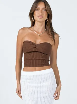Mai Top Brown MultiPanelBreathability