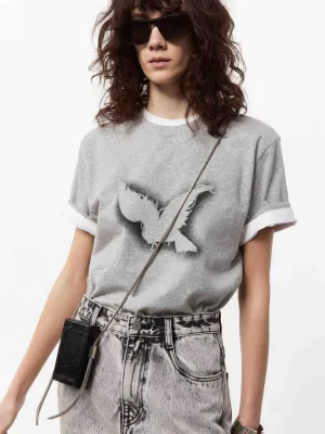 UV protection layer Front Printed Cotton T-shirt