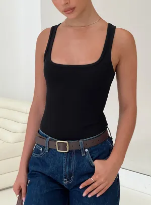 Baseline Rib Bodysuit Black Wedding Youth Street Dancer