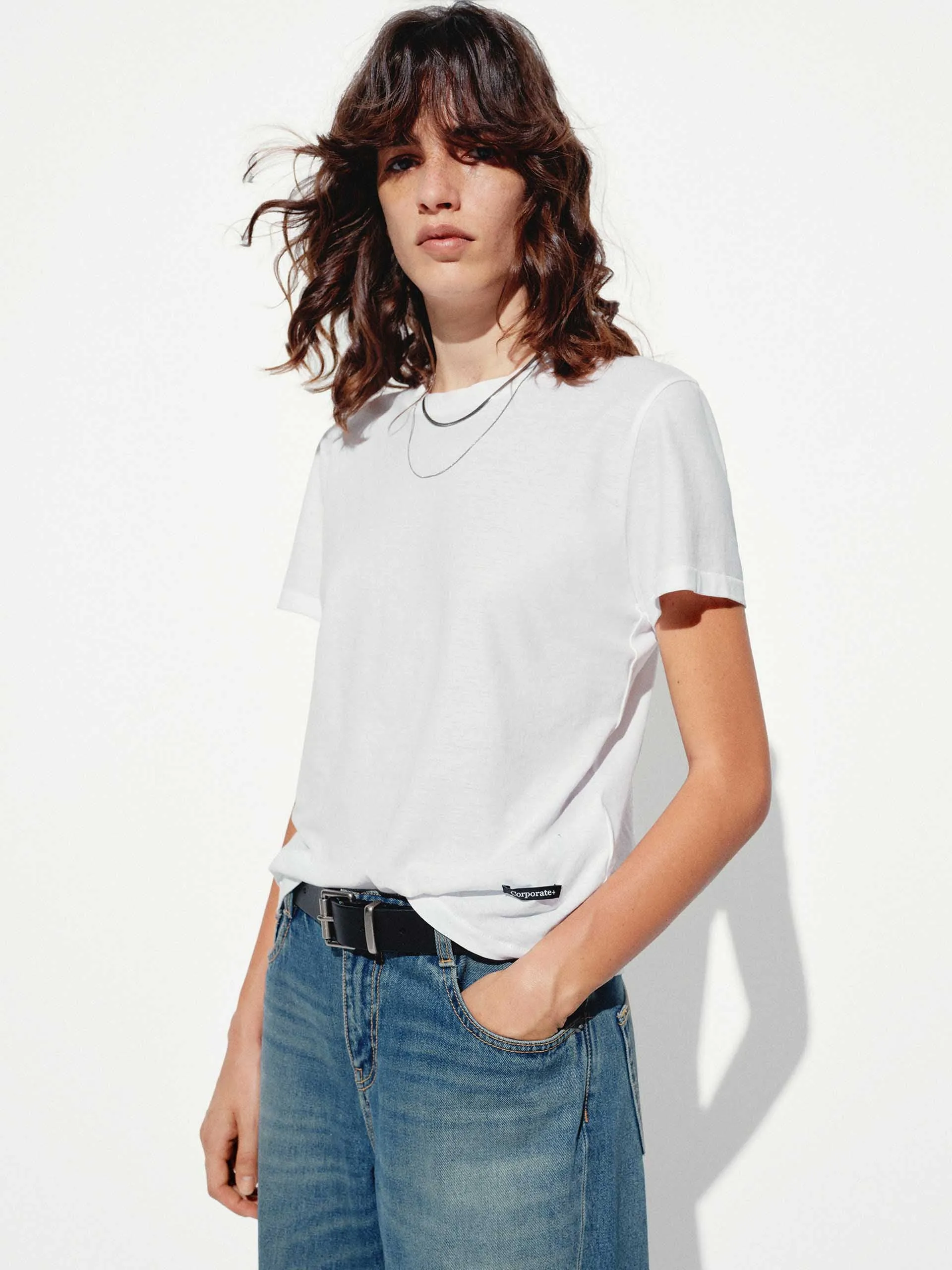 Travel Outfit windproof Clean Cut Cotton T-shirt