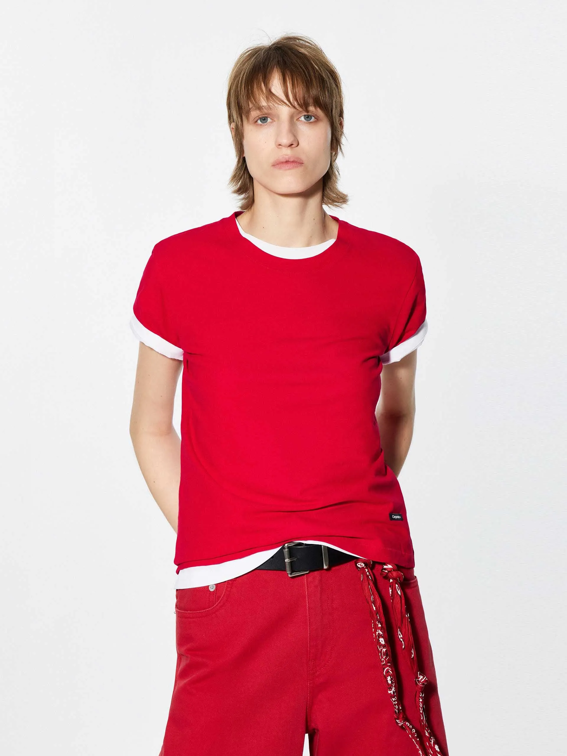 Sweat Absorbent Stylish and Comfortable Clean Cut Cotton T-shirt