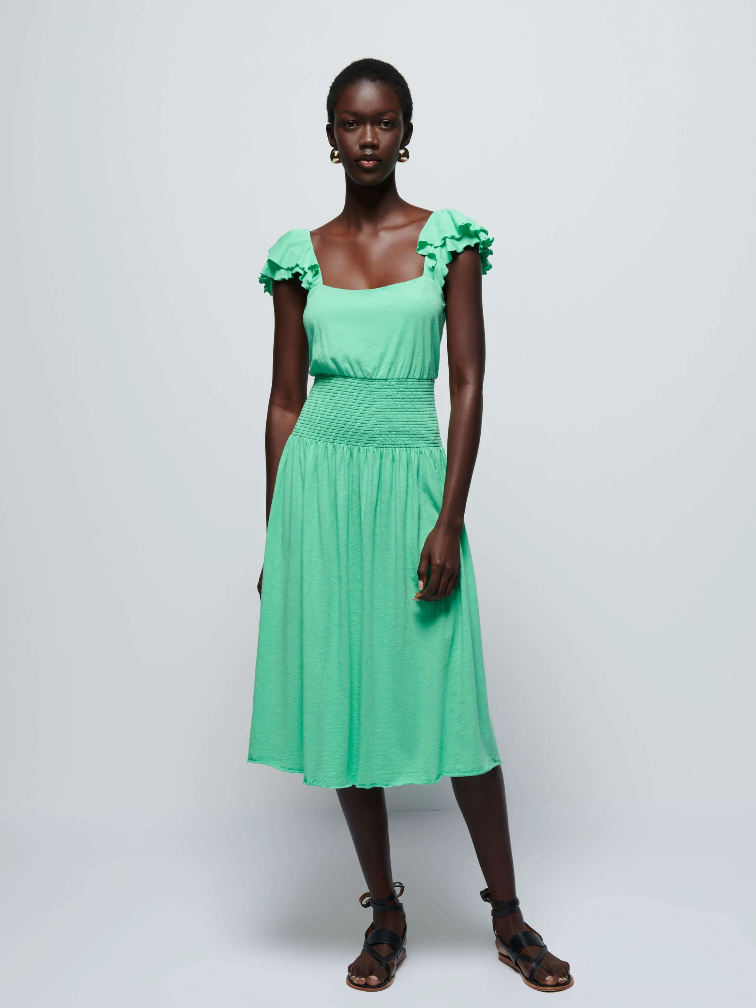 Feminine fit-and-flare style Earth Smell Brittini Dress