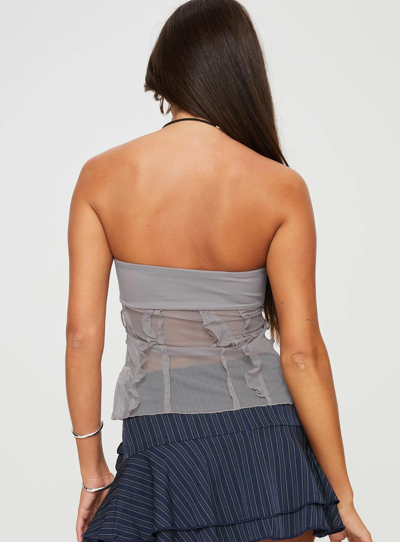 Anton Ruffle Tube Top Soot Odor Resistant Coating AdvancedAirflowChannels