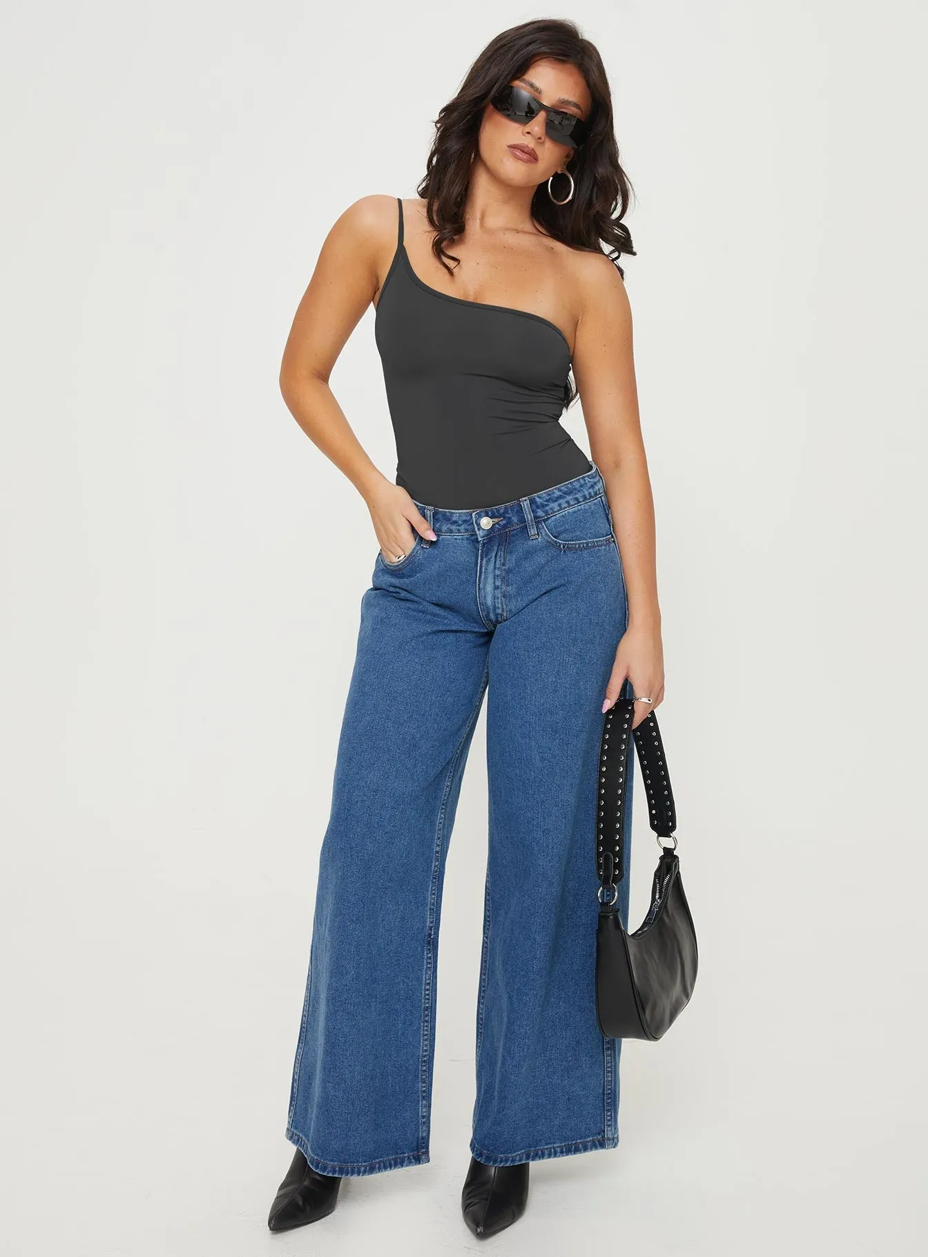 Ramos Low Rise Jeans Denim Petite Selvedge Denim Blended Style