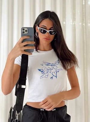 Organic Angels 222 Tee Ivory Sustainable Fibers