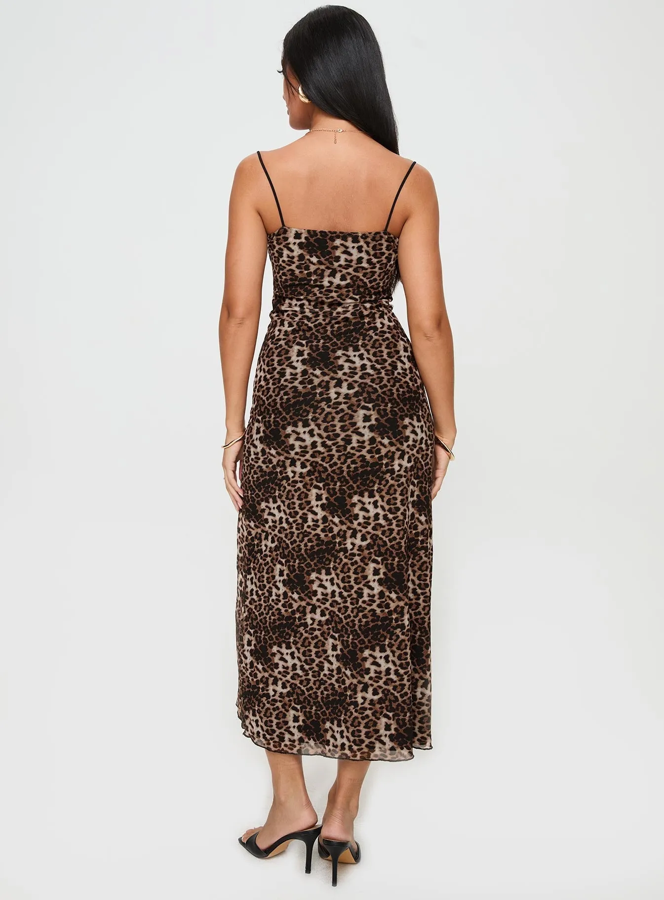Soft Move Sugar Maxi Dress Leopard