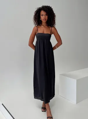 Desert Path Ortega Maxi Dress Black