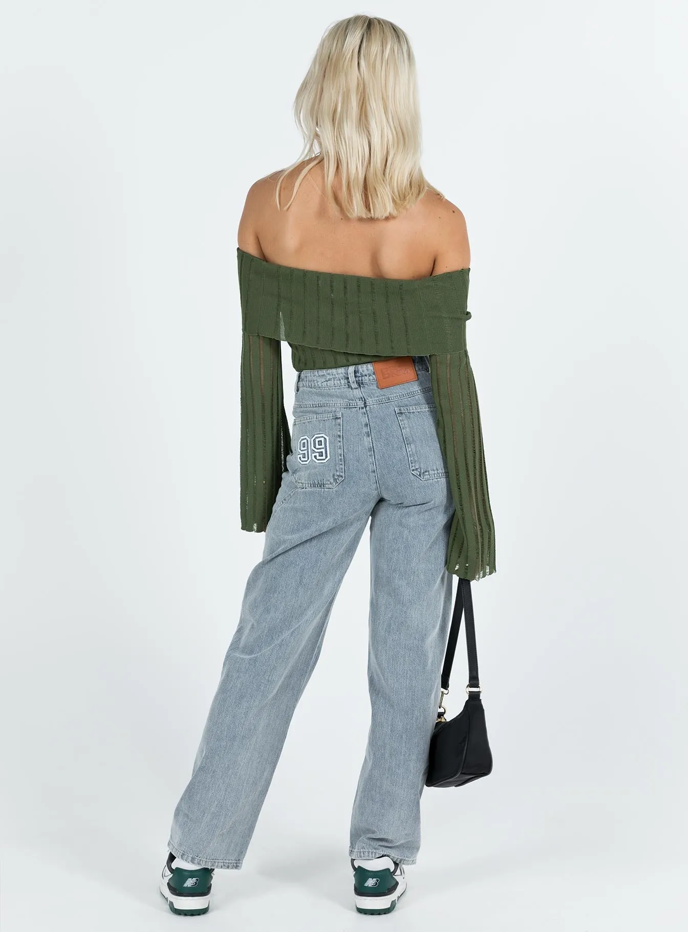 Garza Wide Leg Jeans Denim Reliable Fit