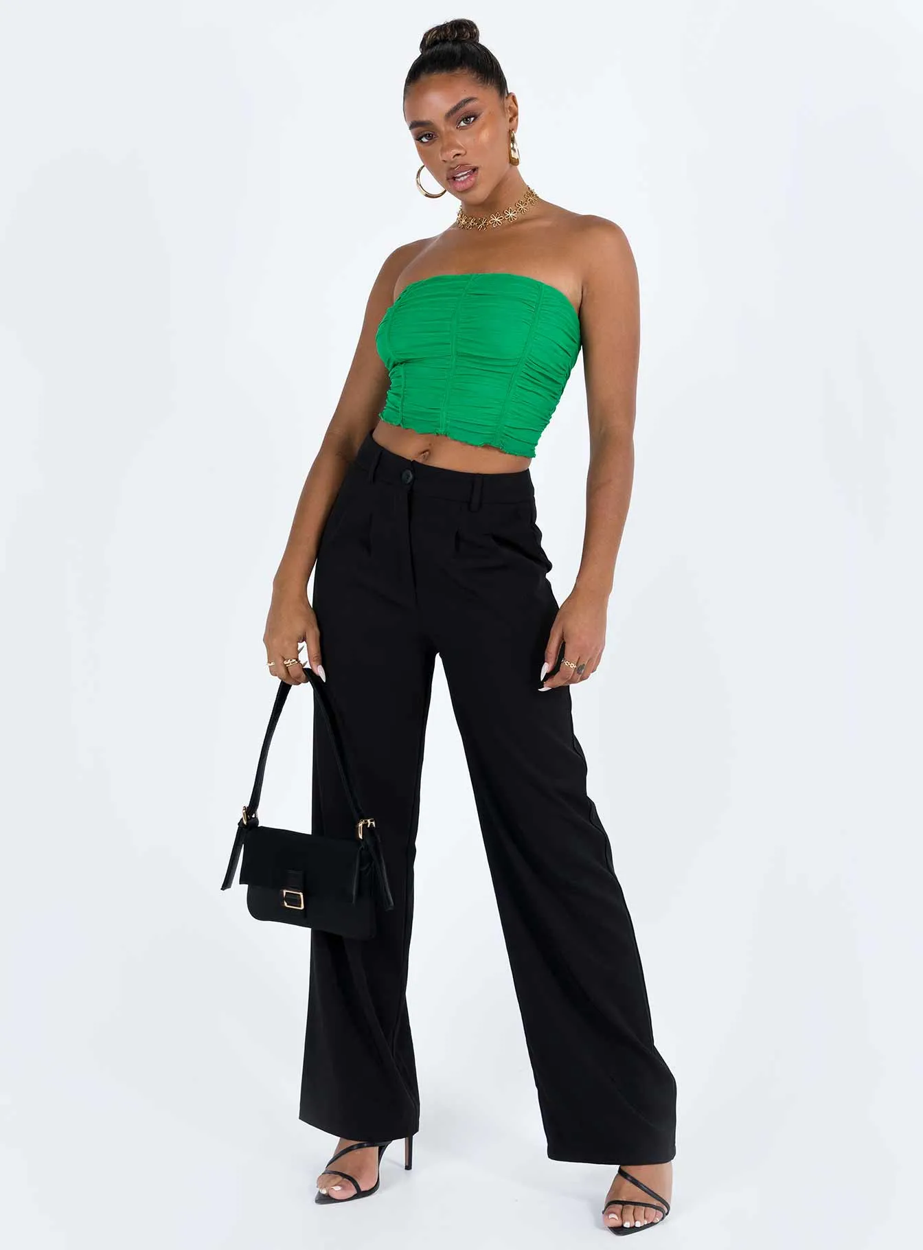 AbrasionResistantFabric Caldwell Tube Top Green