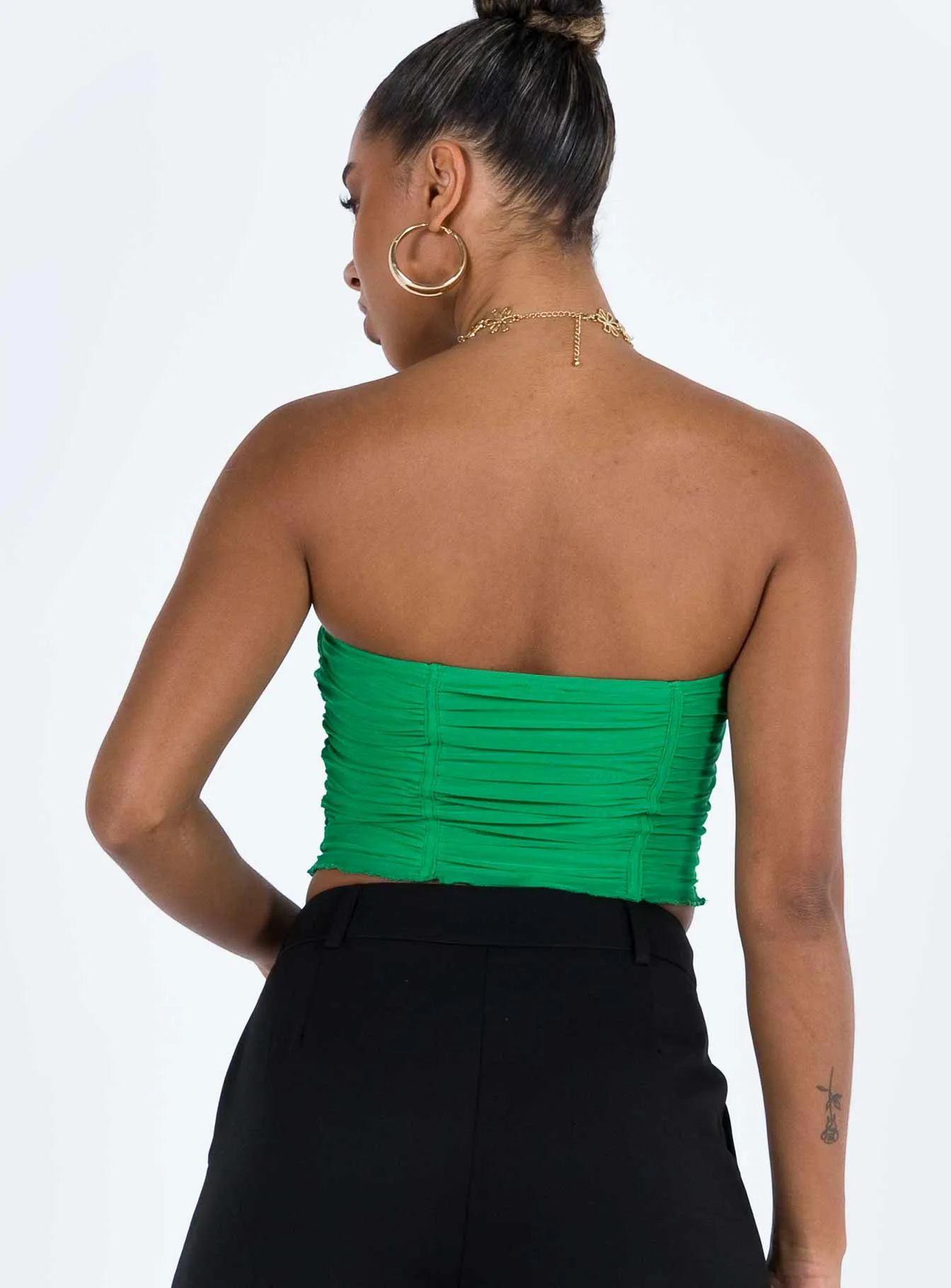 Caldwell Tube Top Green MultiFunctionalDesign