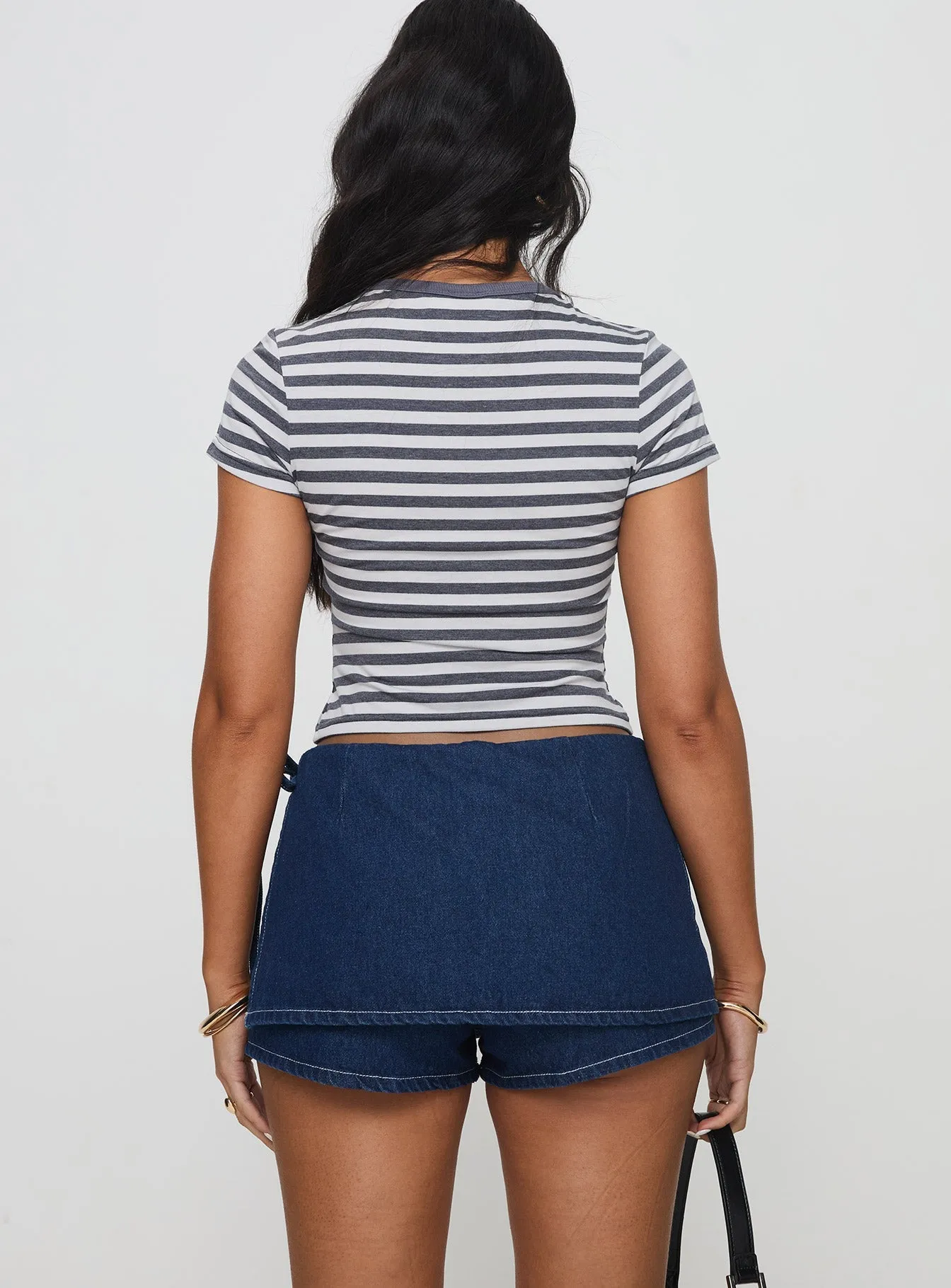 Active Trend Floyra Top Blue / White Stripe