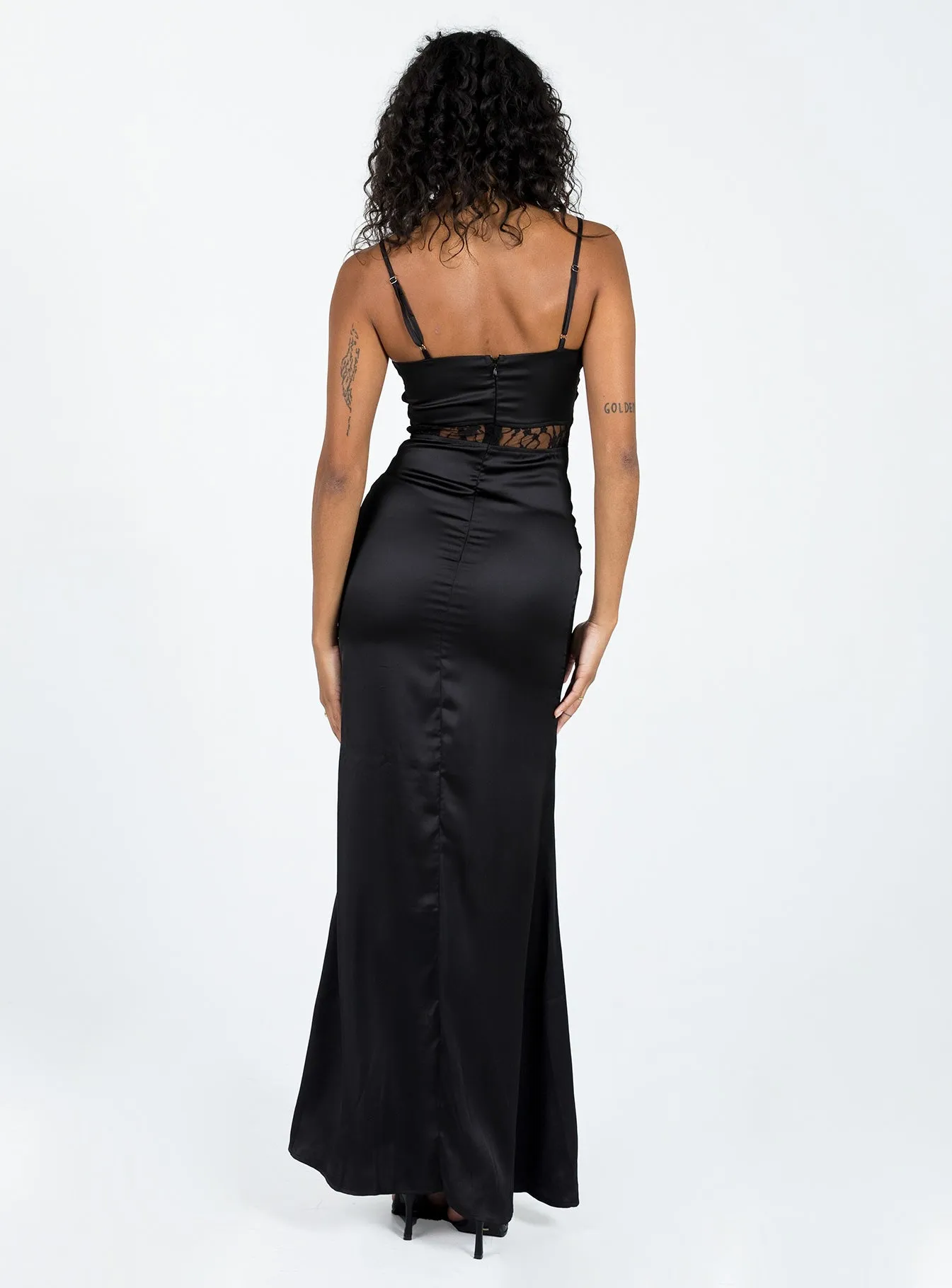 Early Light Roselle Maxi Dress Black