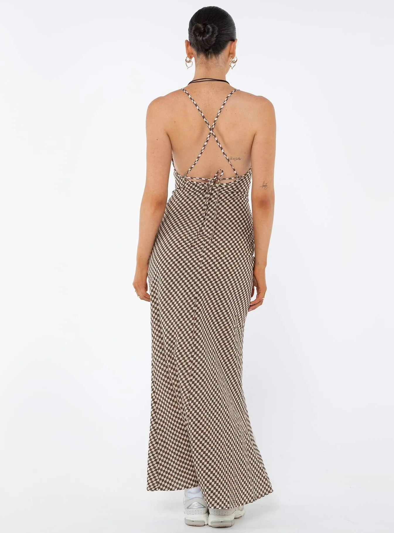 Otillie Maxi Set Brown / White Night Calm