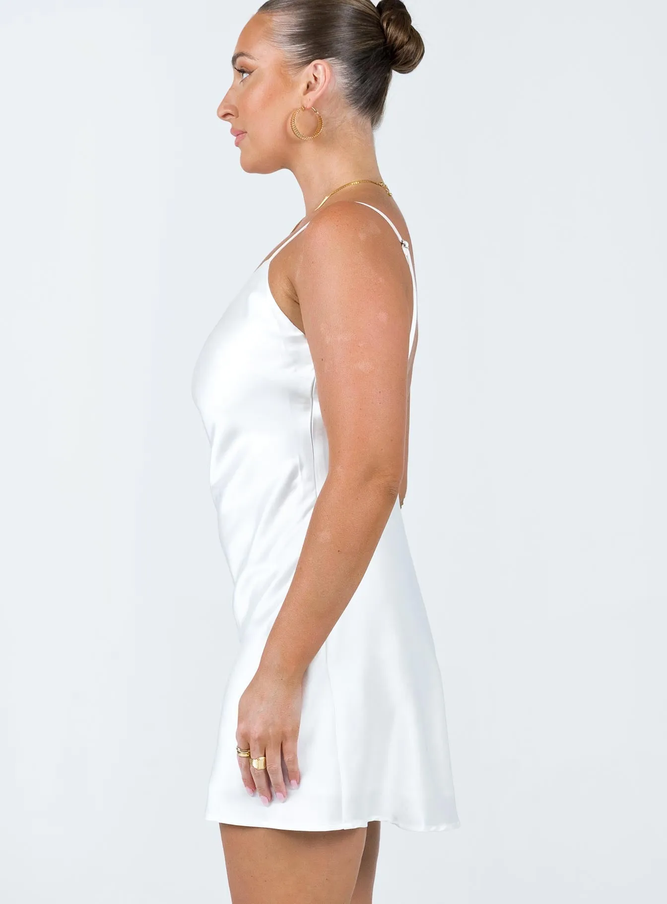 Day To Night Bohemian style Kalesi Mini Dress White