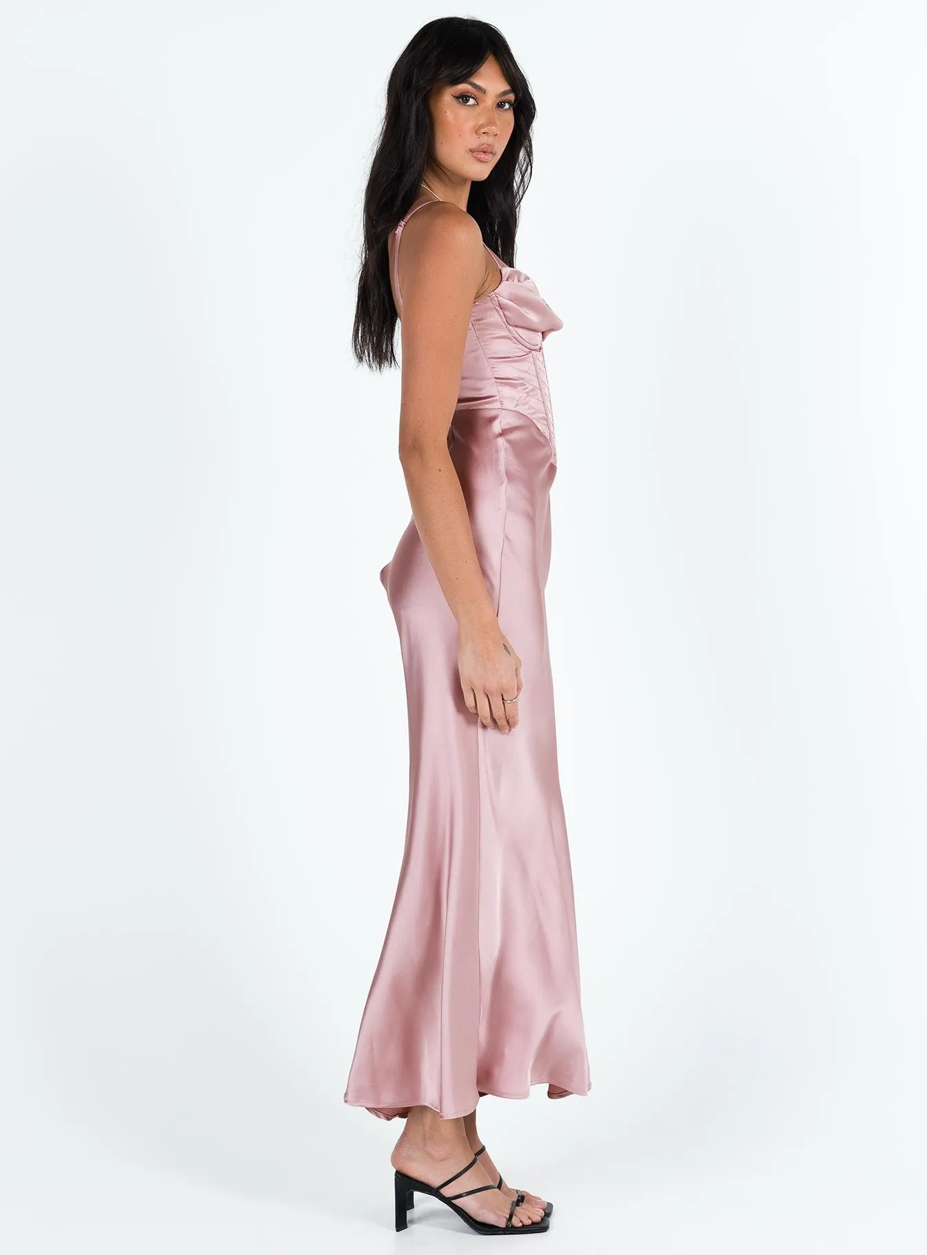Designed with comfort in mind this dress is perfect for all-day wear Macrae Maxi Dress Mauve